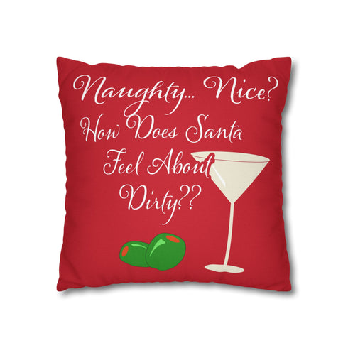 Spun Polyester Square Pillowcase