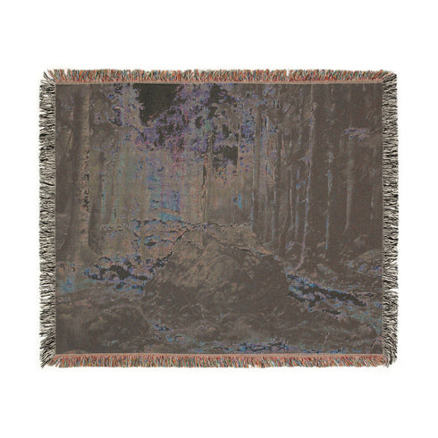 Arthurian Sword Excalibur in Stone Tapestry Woven Blanket Fantasy Jacquard Cotton Throw, Medieval Forest Tapestry, Arthurian Legend Home Decor Gift