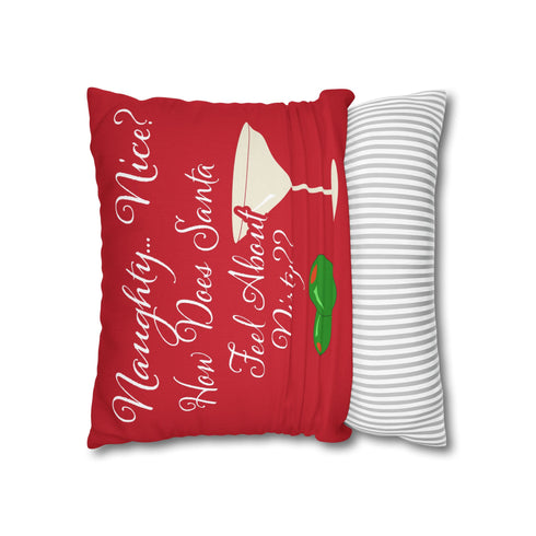Spun Polyester Square Pillowcase
