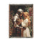 Medieval Knight and Maiden Woven Blanket Tapestry Throw