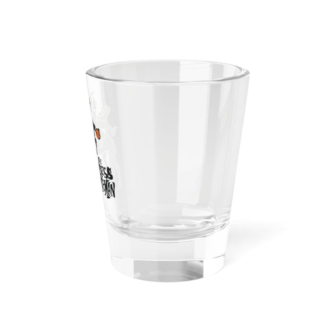 Headless Horseman Shot Glass | Retro Halloween 1.5 oz