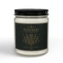 Scented Soy Candles with Black Lid, (4 and 9oz)