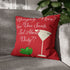 Spun Polyester Square Pillowcase