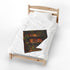 Sleeping Dragon Bookshelf Blanket – Cosy Velveteen Fleece Fantasy Throw