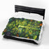 Green Man Face Forest Folklore Velveteen Plush Blanket Throw