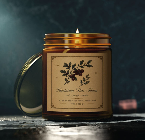 Crimson Grove Crimson Berries Coconut Apricot Wax Candle - 4oz or 9oz