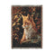 Autumn Red Fox Jacquard Woven Cotton Throw Blanket Autumn Tapestry, Woodland Cabin Decor, Cozy Rustic Sofa or Bed Blanket