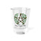 Personalised Pentagram & Oak Leaves Shot Glass | Forest Witch
