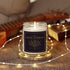 Botanical Coconut Apricot Wax Candle, Apothecary Scented Candle
