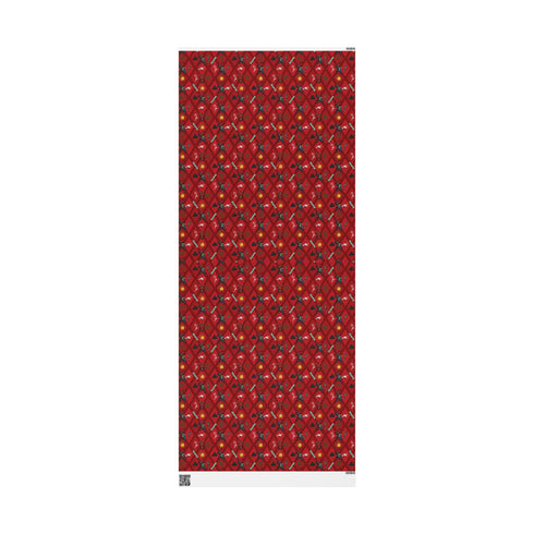 Krampus Christmas Wrapping Paper – Gothic Holiday Gift Wrap