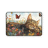 Charming Sleeping Kitten Desk Mat Fully Customizable, Anti-Slip, Neoprene Office and Home Decor in 3 Sizes