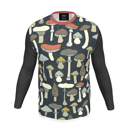Wild Forest Mushrooms Long Sleeve Shirt
