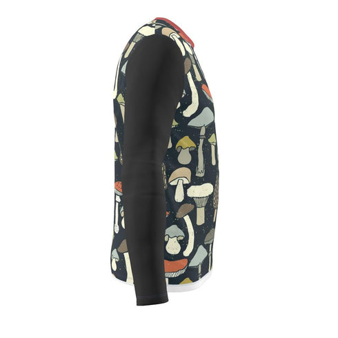 Wild Forest Mushrooms Long Sleeve Shirt