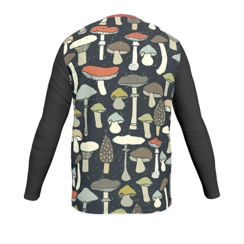 Wild Forest Mushrooms Long Sleeve Shirt