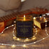 Botanical Coconut Apricot Wax Candle, Apothecary Scented Candle