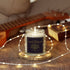 Botanical Coconut Apricot Wax Candle, Apothecary Scented Candle