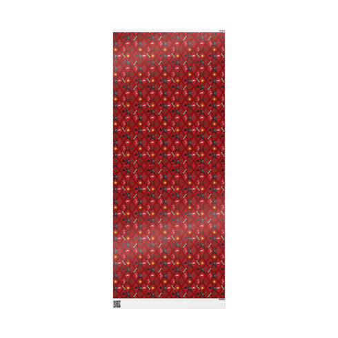 Krampus Christmas Wrapping Paper – Gothic Holiday Gift Wrap