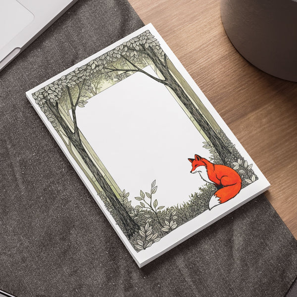 Red Fox In The Forest Post-it® Note Pads