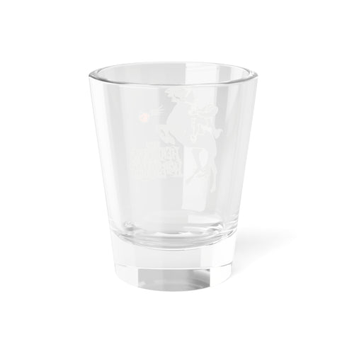 Headless Horseman Shot Glass | Retro Halloween 1.5 oz
