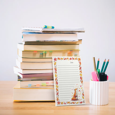 Autumn Fox Memo Pad Fall Colours 3M Post-it® Notes