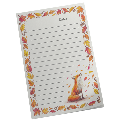Autumn Fox Memo Pad Fall Colours 3M Post-it® Notes