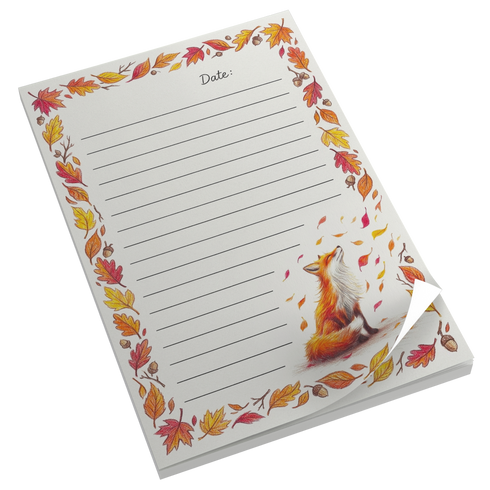 Autumn Fox Memo Pad Fall Colours 3M Post-it® Notes