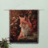 Red Fox Woven Blanket | Autumn Woodland Cotton Throw