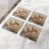 Deer At Rivers Edge Watercolor Coaster Set
