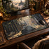 Sword in the Stone Forest Desk Mat | Arthurian Fantasy Mouse Pad