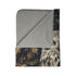 Woodland Christmas Owl Fleece Sherpa Blanket – Gothic Winter Nature Throw