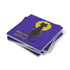 Halloween Black Cat Moon Coaster Set