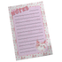 I heart Valentine's Day Kittie Memo Pad