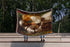 Medieval Knight and Maiden Woven Blanket Tapestry Throw