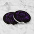 Purple Cat Car Coasters