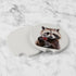 Raccoon Wine Car Coaster