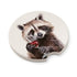 Raccoon With Wine Car Coasters