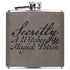 Secretly A Witches Magick Potion Flask