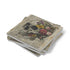 Skull and Flowers Ephemera Stone Coasters