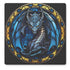 Stained Glass Dragon Stone Coasters For Fantasy and Dragon Lovers - Set of 4 Coasters
