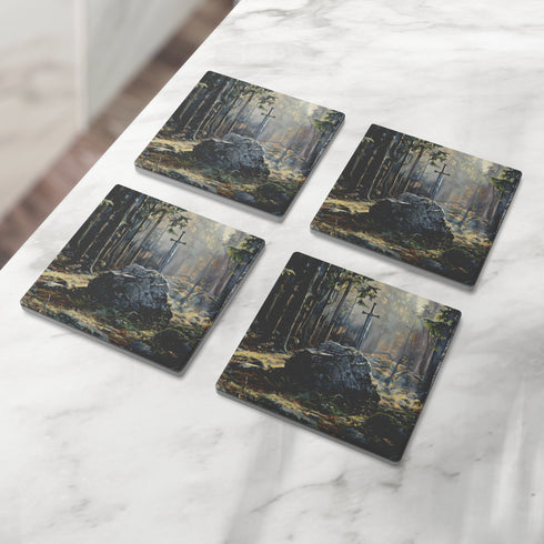 Sword In The Stone Coaster Set