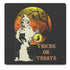 Trick or Treat Halloween Ghost and Black Cats Coaster Set