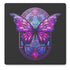 Whimsigoth Butterfly Stained Glass Stone Coasters