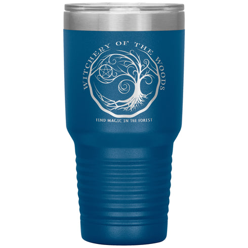 Witchery of the Woods Laser Engraved Drinks Tumbler