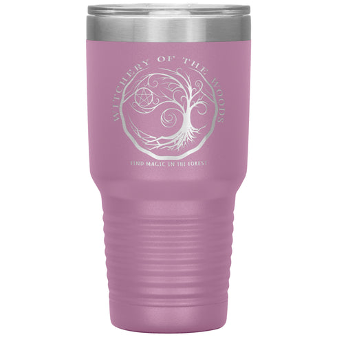 Witchery of the Woods Laser Engraved Drinks Tumbler