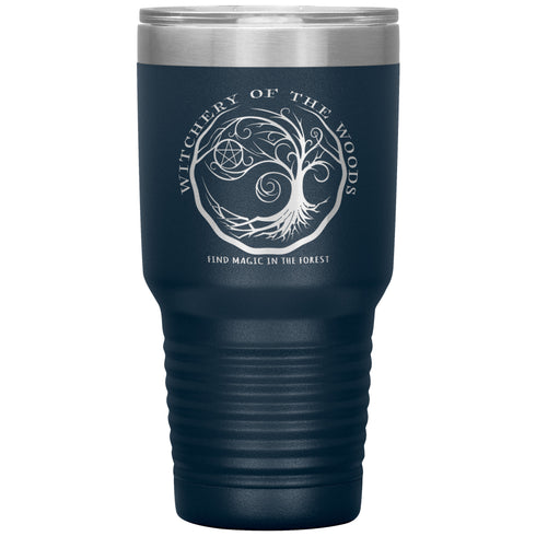 Witchery of the Woods Laser Engraved Drinks Tumbler