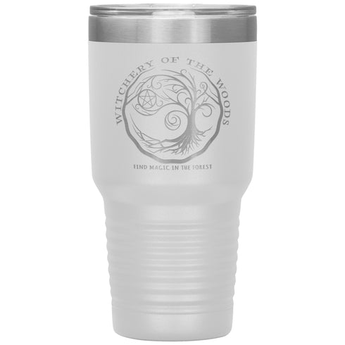 Witchery of the Woods Laser Engraved Drinks Tumbler