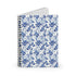 Blue Iris Floral Spiral Notebook | French Cottage Botanical Journal