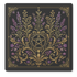 botanical pentagram coasters