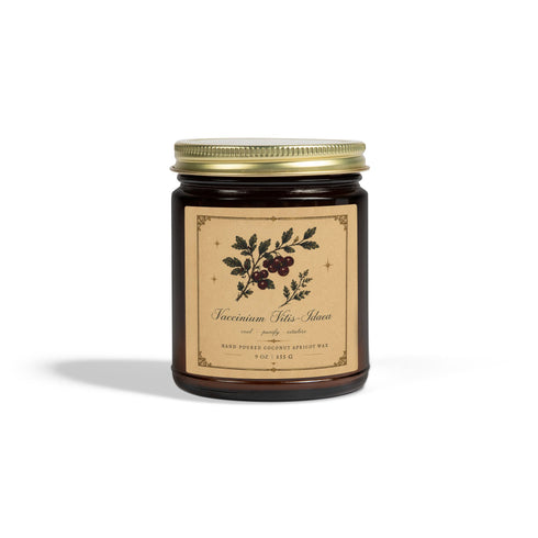Crimson Berries Botanical Candle | Coconut Apricot Wax, 4 oz & 9 oz