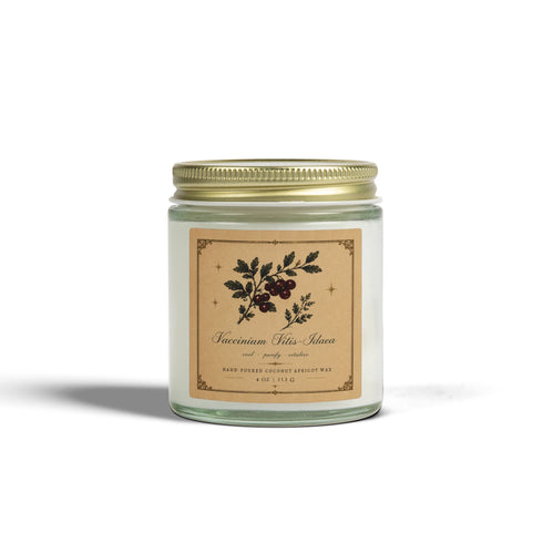 Crimson Berries Botanical Candle | Coconut Apricot Wax, 4 oz & 9 oz